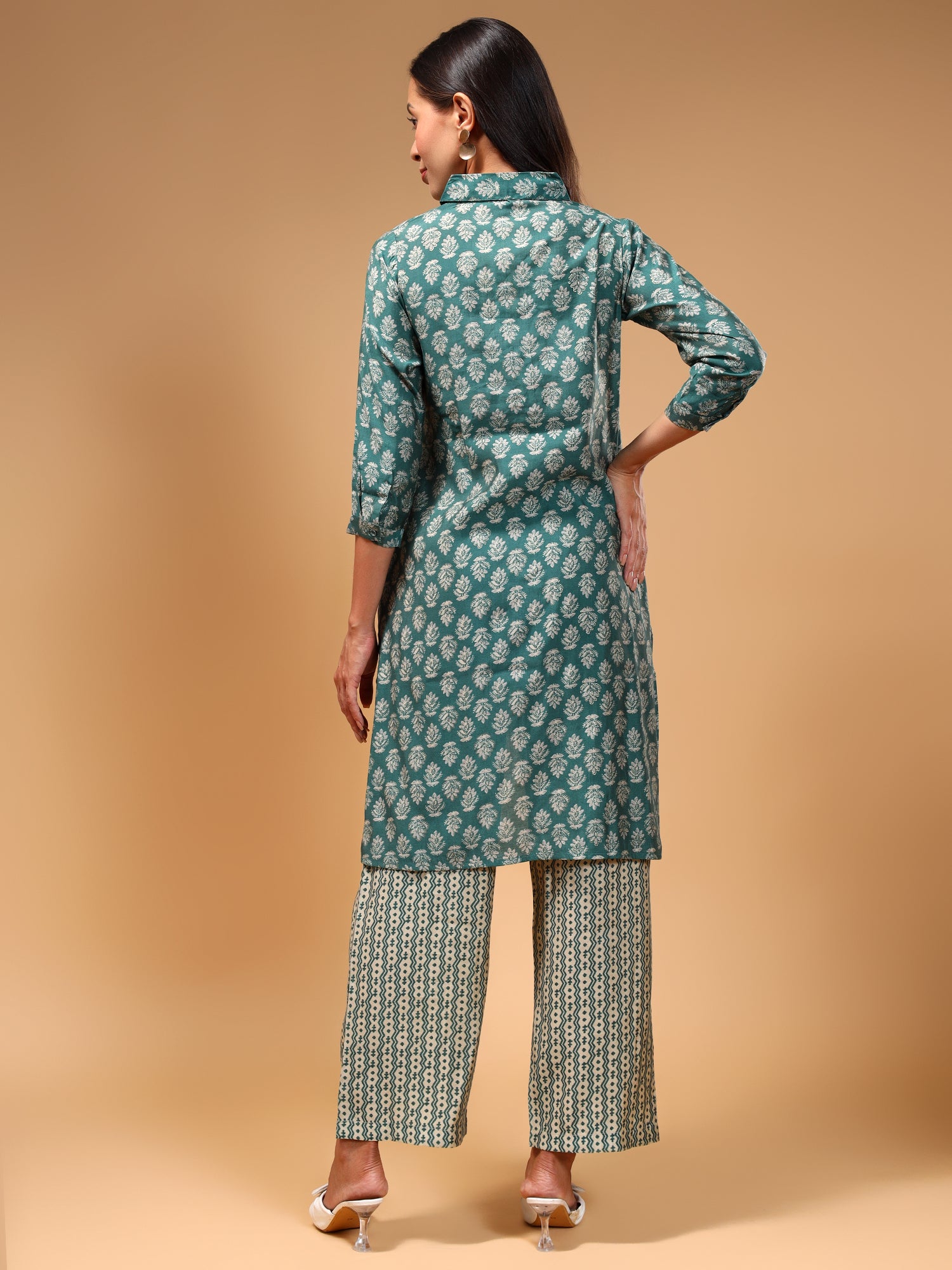 Floral Printed Tunic & Trouser - Five Miles