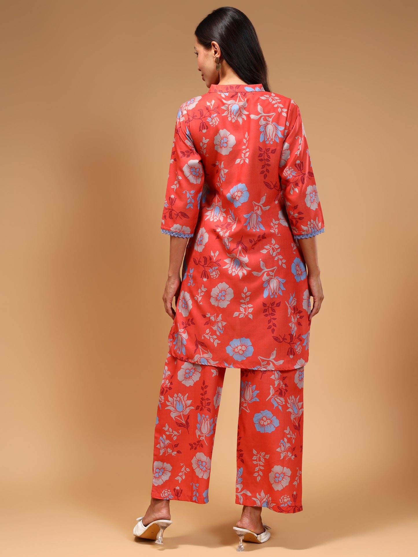 Floral Printed Tunic & Trouser - Five Miles